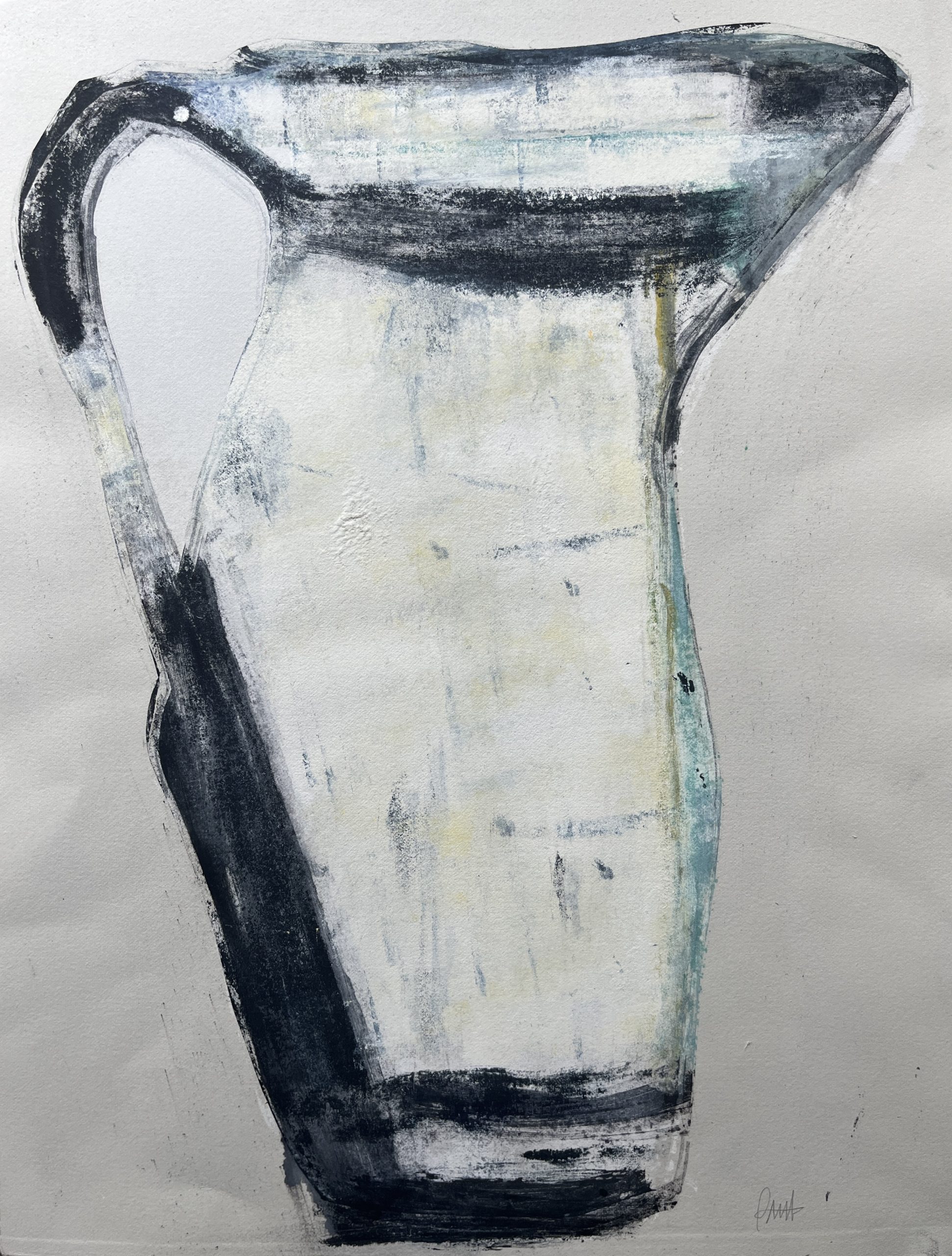 Nostalgia, 2024, monotype, 17 x 13"